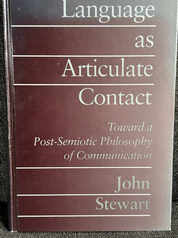 Cover of Language as Articulate Contact by John Stewart